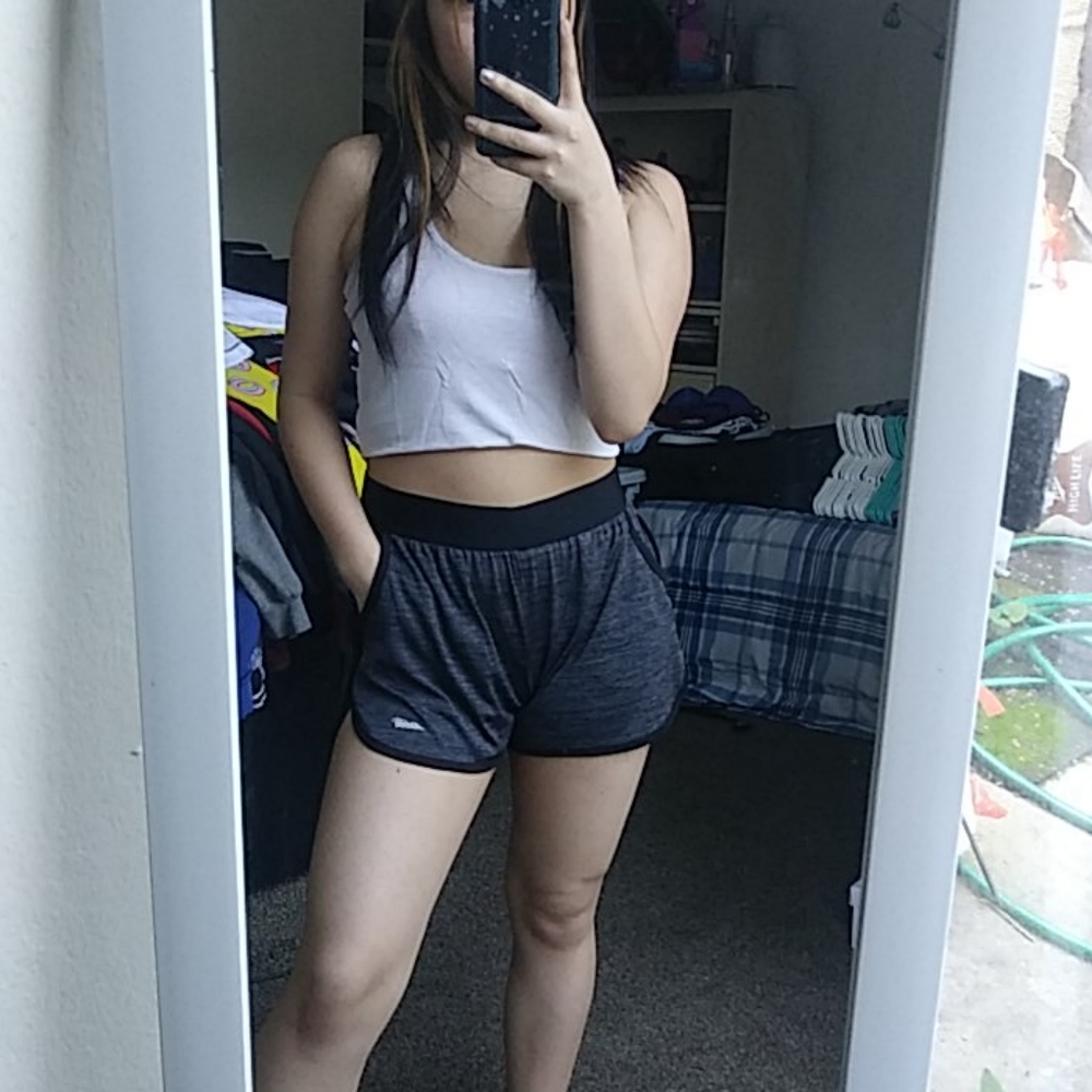 Elastic Waistband Shorts